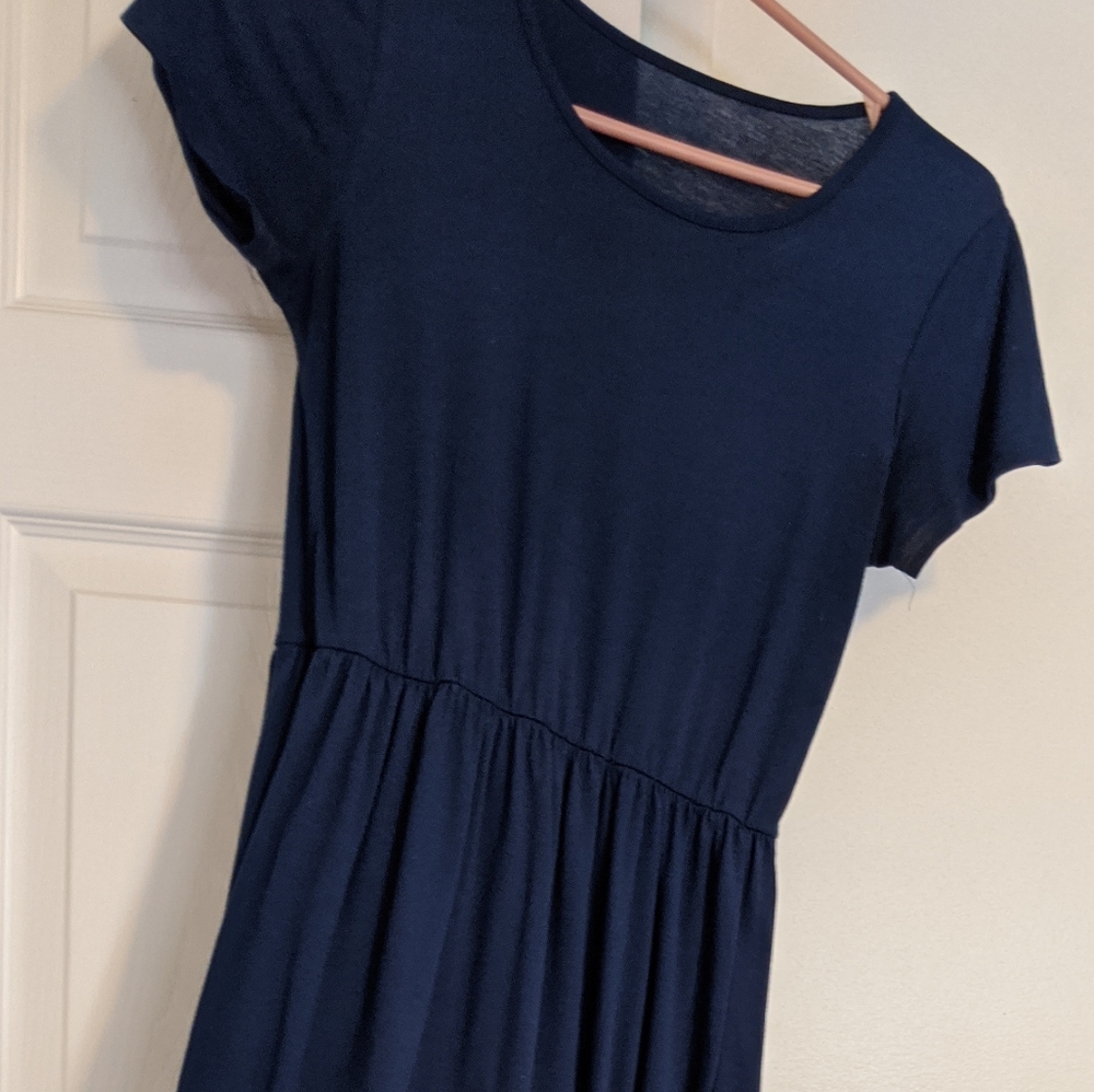 Blue Midi Dress